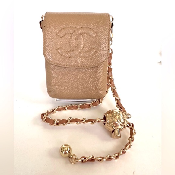 ‼️SOLD‼️ Mini Pouch on Chain w/ auth cert - Picture 1 of 14